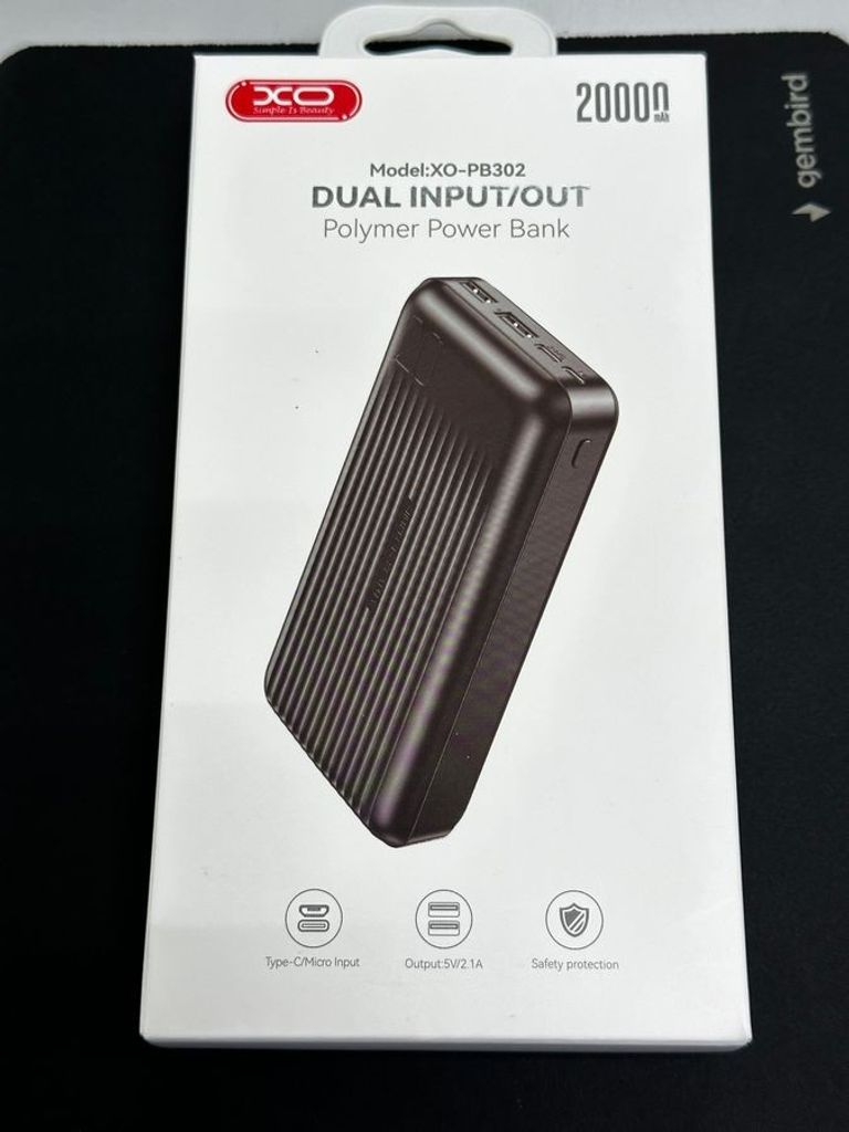Розпродаж Xo PB302 20000mAh Black, продавець Техноскарб