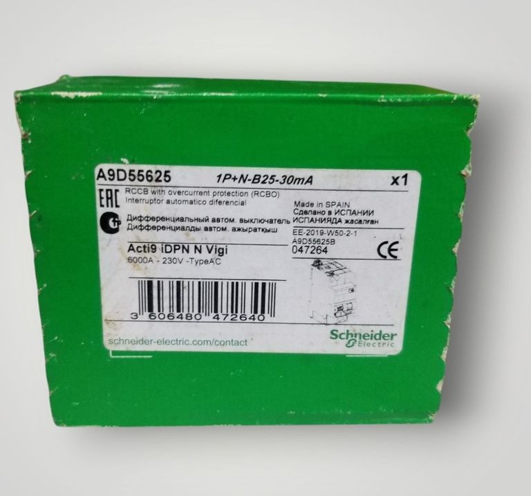 Купити Schneider Electric acti9 (a9d55625) Б/У