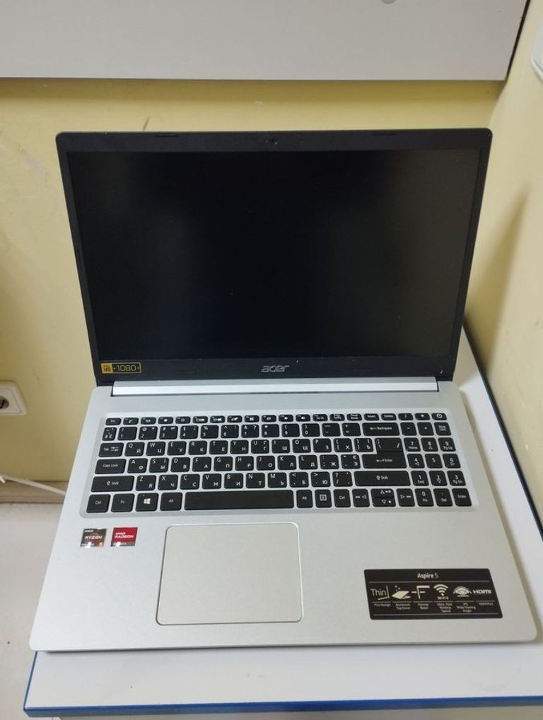 Купити Acer 15/ryzen 5 5500u ddr4/16gb ddr4/hdd *відсутній/ssd 512 gb/*інтегрована Б/У