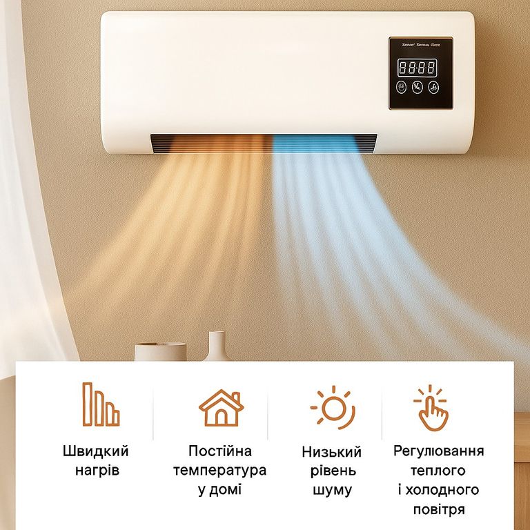 Wall Air Cooler 800 Вт Код:null. Зображення 4