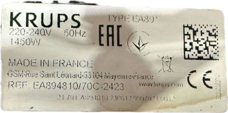 Розпродаж Krups Evidence Plus Titanium EA894810, продавець Техноскарб