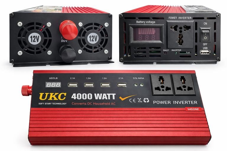 Оголошення Перетворювач напруги Power Inverter 4000W з 12V на 220 Б/У