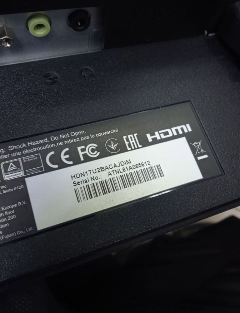 Оголошення Aoc 24G2U Black Б/У