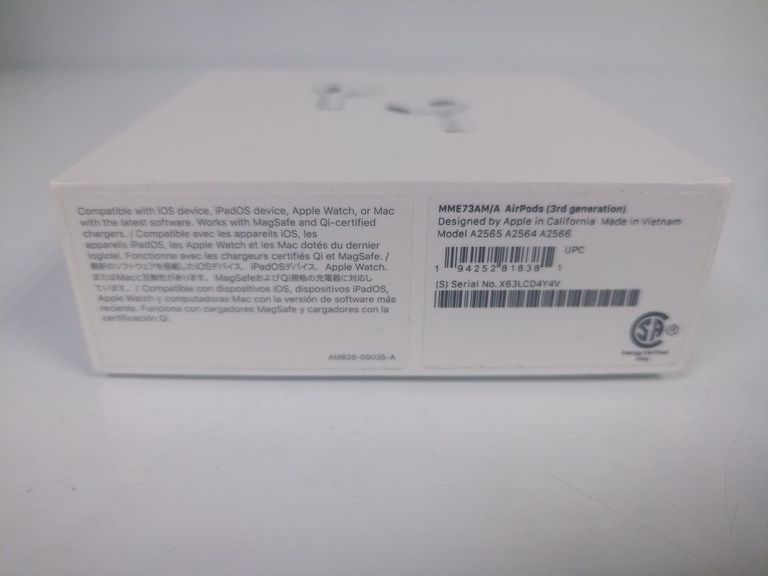 Apple airpods 3rd generation Код:01-200884547. Изображение 6