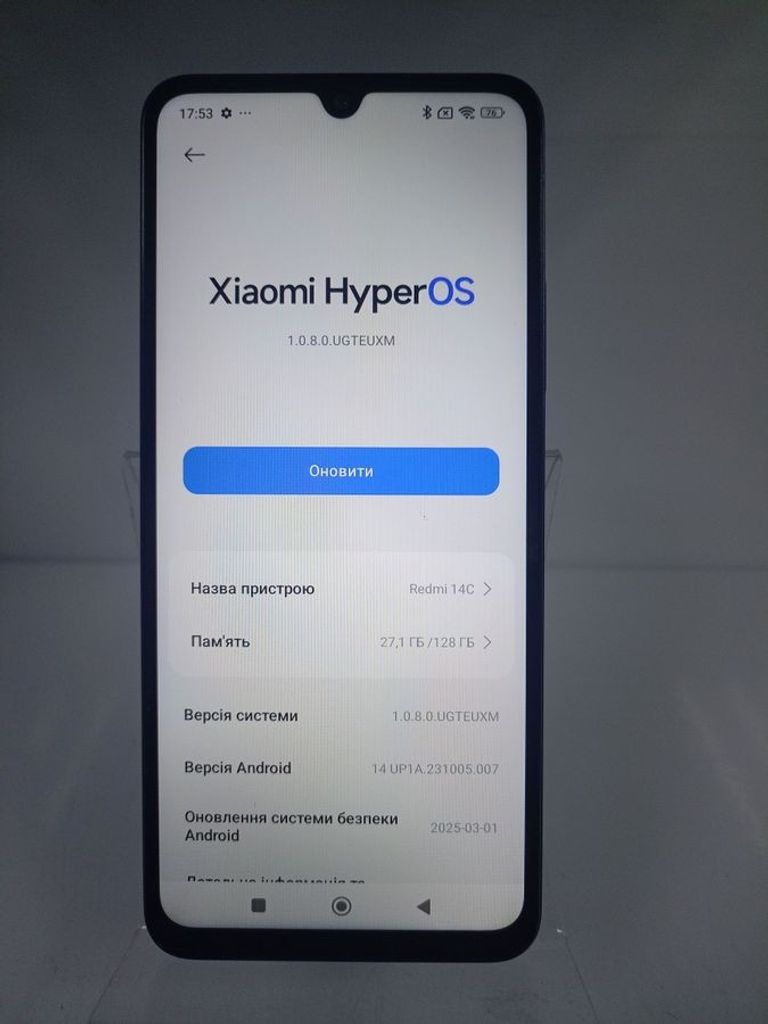 Дешево Xiaomi redmi 14c 6/128gb з ломбарду