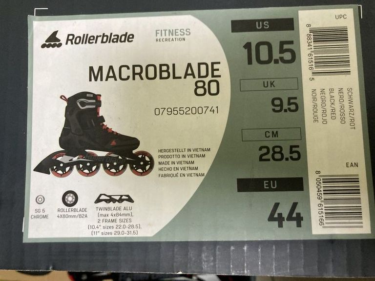 Купити Rollerblade Macroblade 80 W 2015 / размер 37 black/gold Б/У