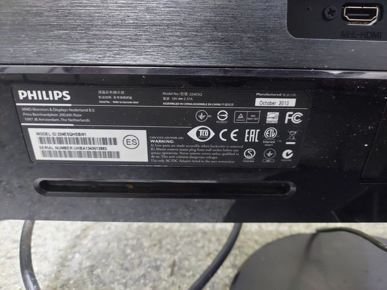 Оголошення Philips 224e5qhsb Б/У