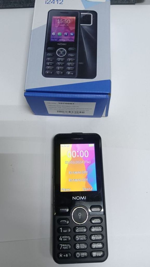 Купити Nomi i2412 Black Б/У
