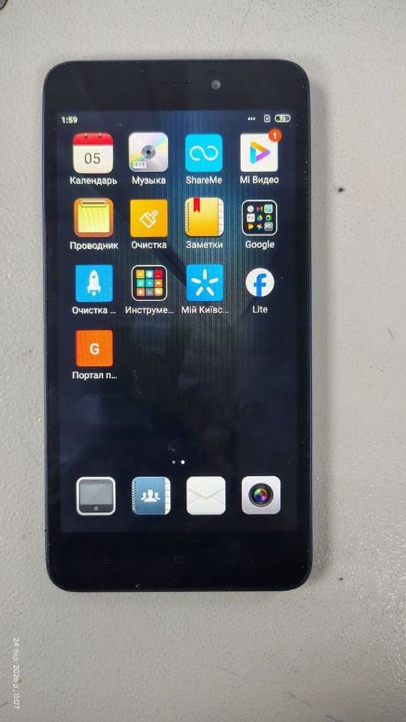 Xiaomi redmi 4a 2/16gb Код:01-200903172. Зображення 5