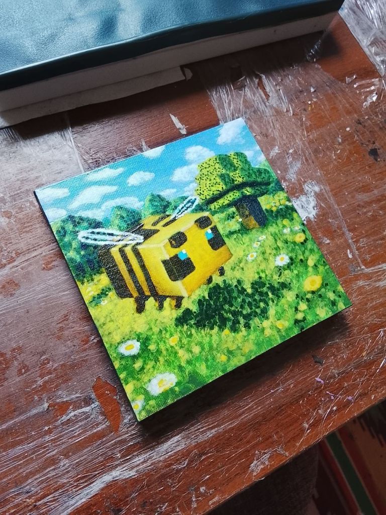 Купить Картина акрилом. Б/У