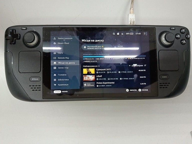 Купить Valve steam deck 64gb Б/У