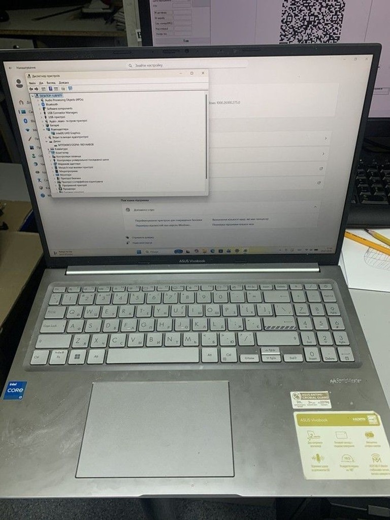 Купити Asus 15/core i3-1315u ddr5/16gb ddr5/hdd *відсутній/ssd 512 gb/*інтегрована Б/У