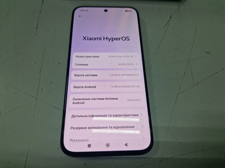 Xiaomi Redmi Note 15 Pro 5G 8/256GB Glacier Blue Код:01-200972786. Изображение 6