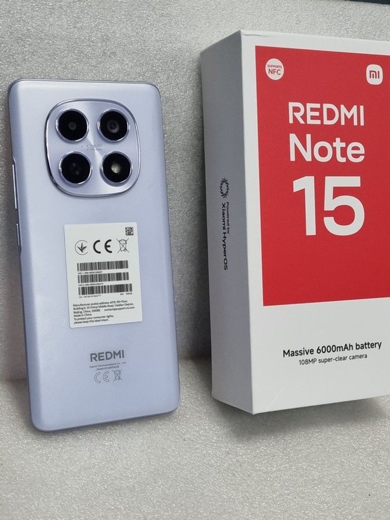 Розпродаж Xiaomi Redmi Note 15 4G 8/256GB Black, продавець Техноскарб