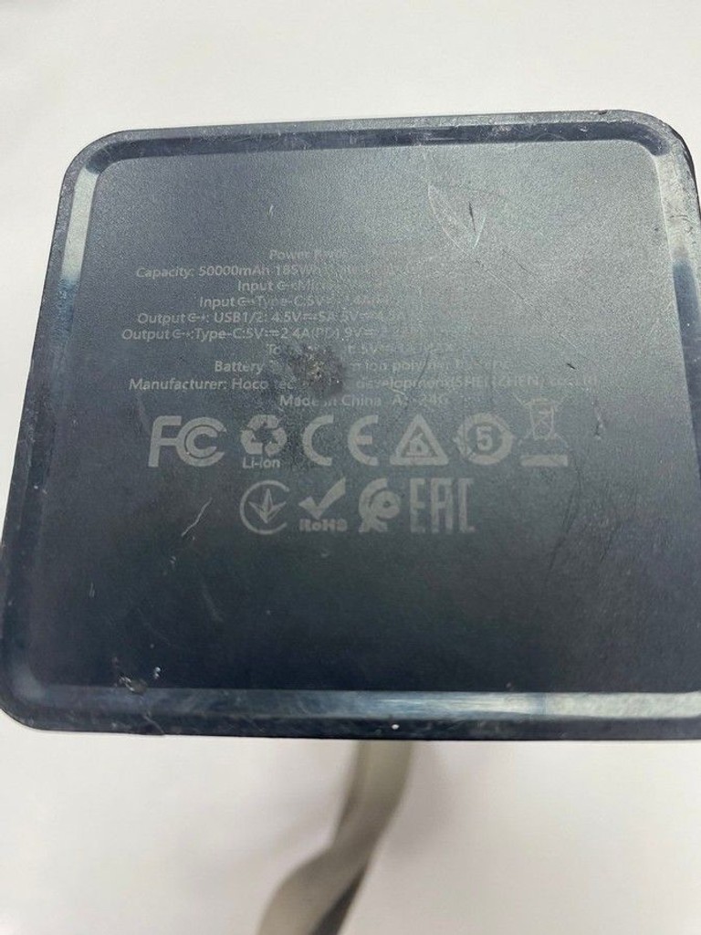 Дешево Hoco J86A 50000mAh 22,5W Black з ломбарду