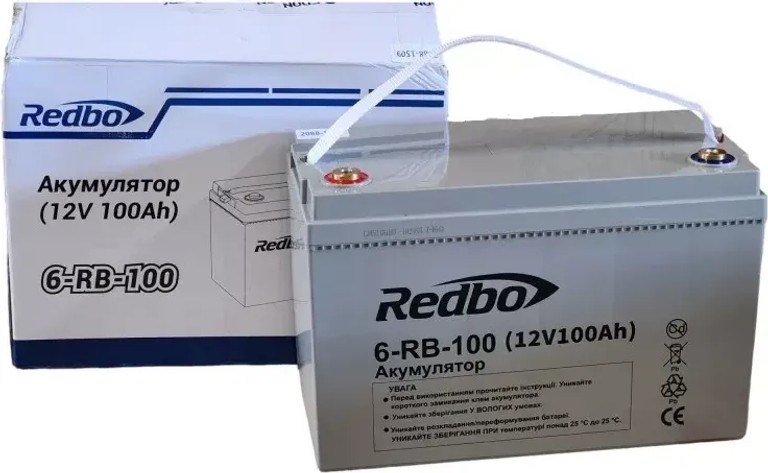Купити Redbo 6-RB-100 12V 100Ah Б/У