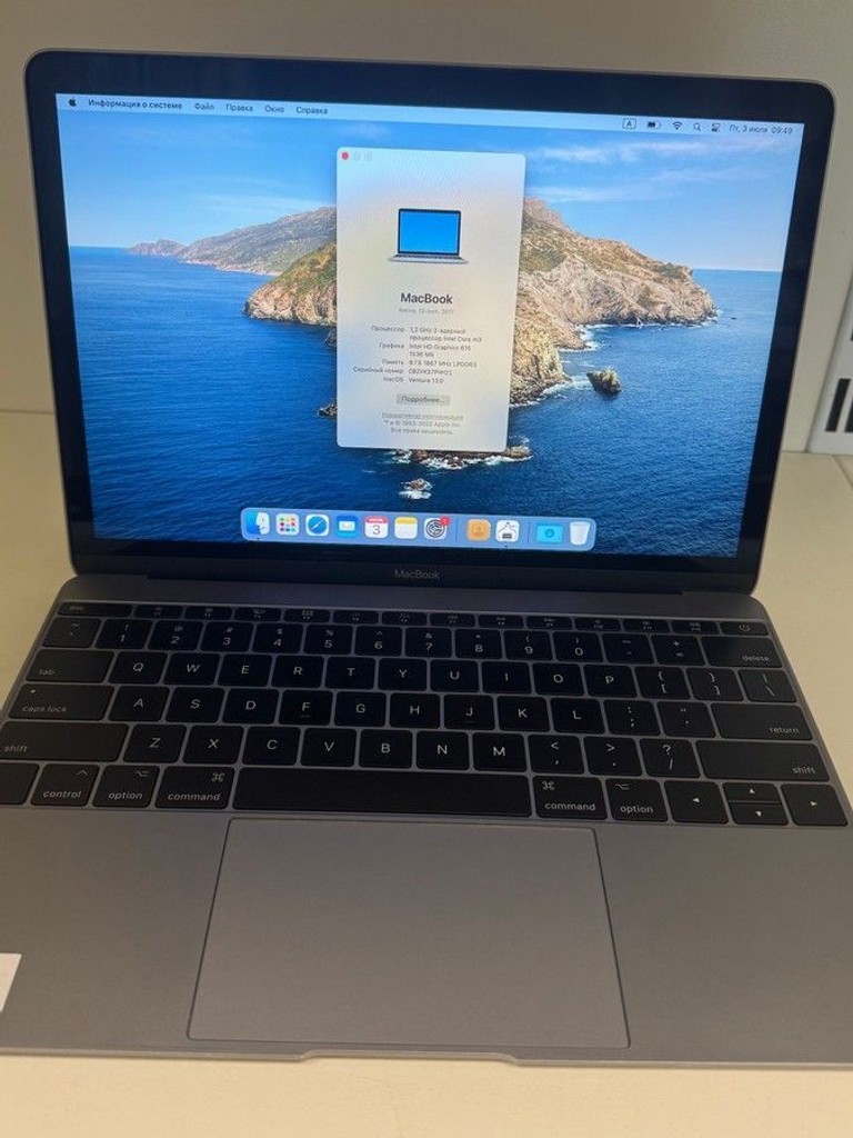 Купить Ноутбук Apple macbook a1534 12