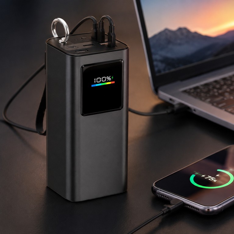 Оголошення PowerBank Neobatta N-918 20000 mAh 100W / Портативний зарядний пристрій 20000 mAh Б/У