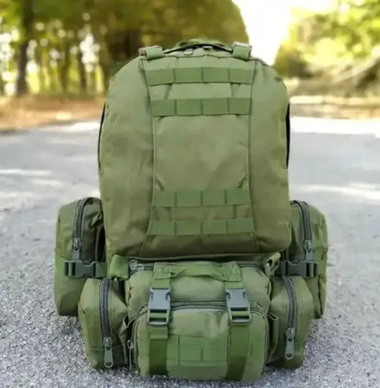 Купити Backpack 4в1 для кемпінгу, пішого туризму, альпінізму 50 л Б/У