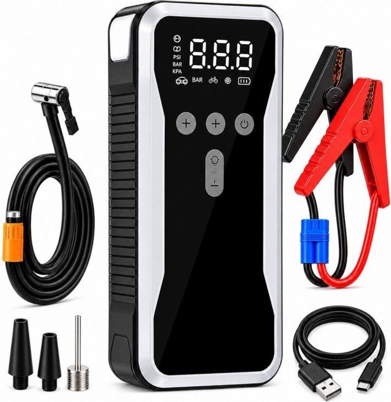 S3+ компресор, Power Bank Код:null. Зображення 8
