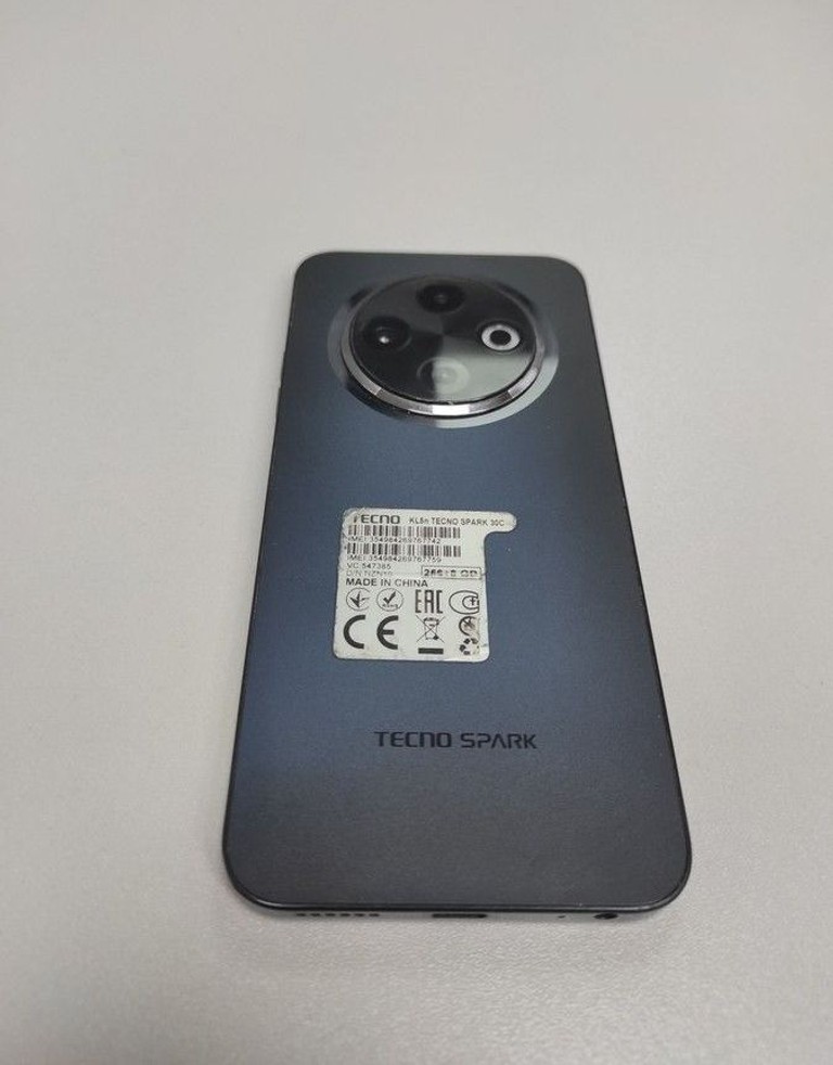 Tecno Spark 30C KL5n 8/256GB Orbit Black (4894947051760) Код:01-201114464. Изображение 6