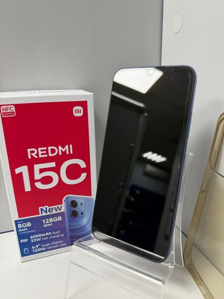 Объявление Xiaomi Redmi 15C 5G 4/128GB Midnight Black Б/У