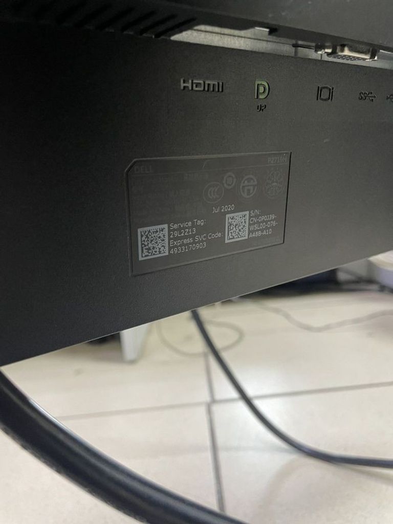 Купить Dell p2719h Б/У