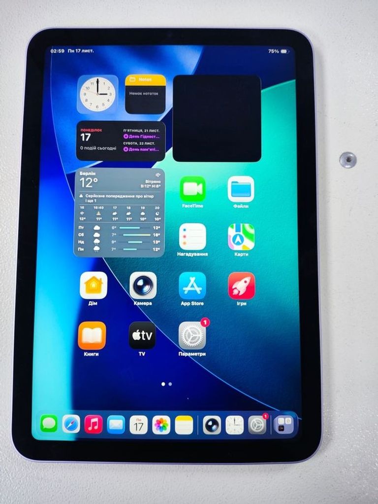 Apple iPad mini 7 Wi-Fi 128GB Space Gray (MXN63) Код:01-200789402. Зображення 5