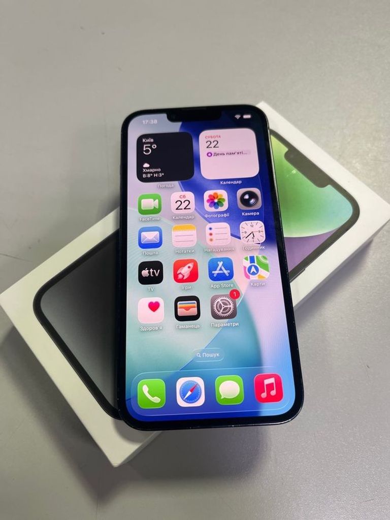 Купить Apple iPhone 14 128GB Blue (MPVN3) Б/У