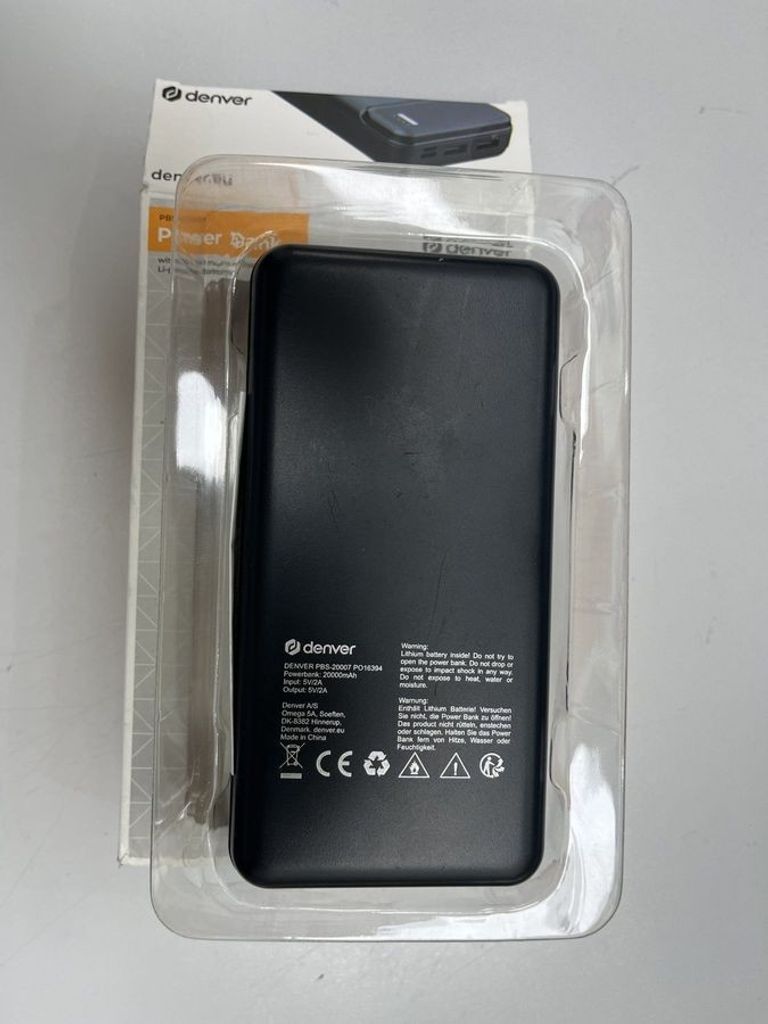 Купити Denver PBS-20007 20000mAh Black Б/У