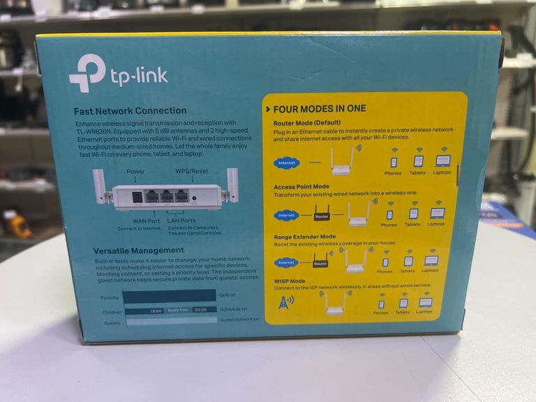 Оголошення Tp-link TL-WR820N V2 Б/У