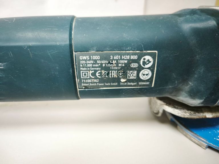 Bosch gws 1000 Код:01-200884292. Изображение 5
