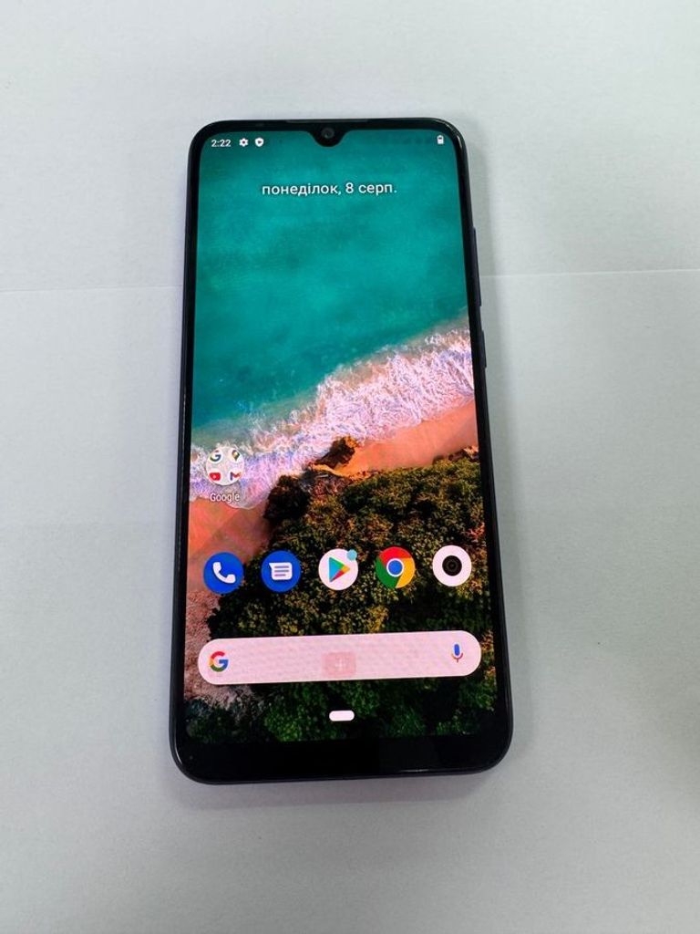 Объявление Xiaomi Mi A3 4/128GB Blue Б/У