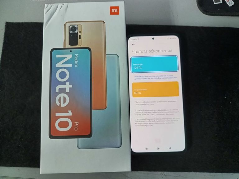 Купить Xiaomi redmi note 10 pro 6/64gb Б/У