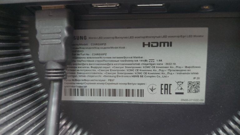 Дешево Samsung odyssey gaming crg5 lc24rg50f з ломбарду