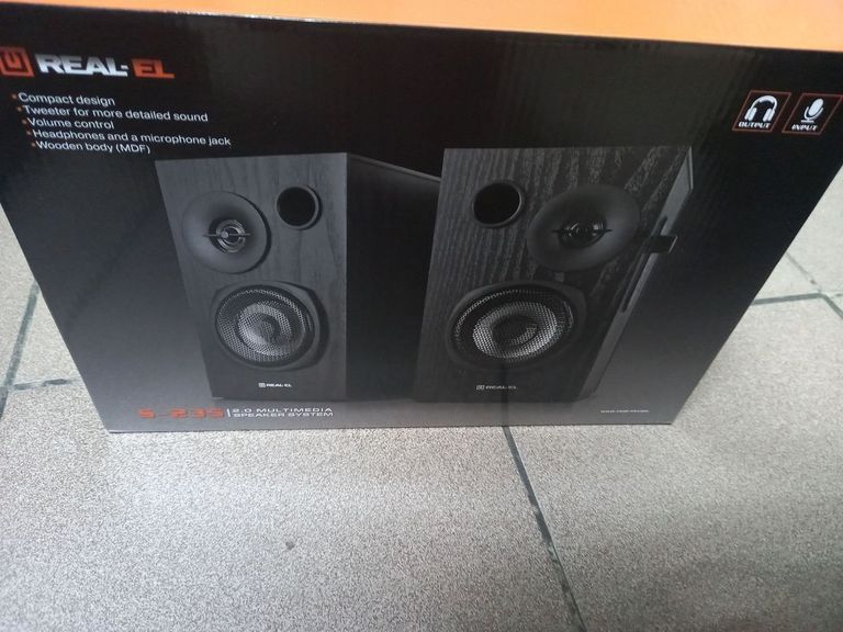 Объявление Real-el S-235 Black Б/У