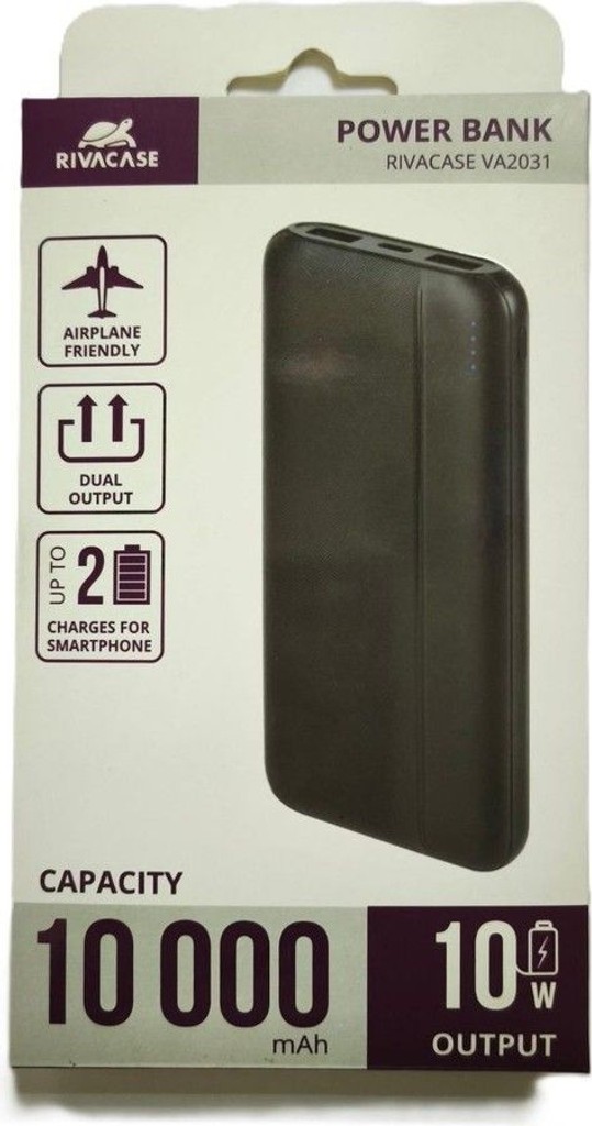 Купити Rivacase VA2031 10000mAh Black Б/У