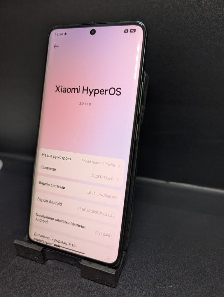 Розпродаж Xiaomi redmi note 14 pro 5g 12/512gb, продавець Техноскарб