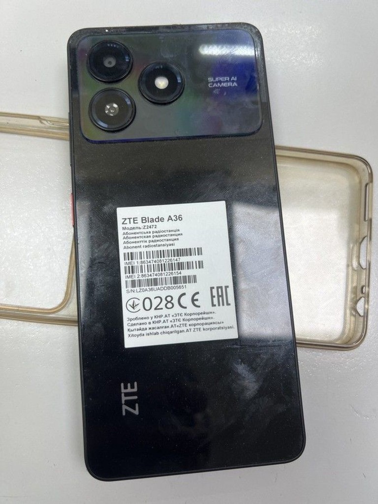 Дешево Zte Blade A36 4/64GB Green з ломбарду