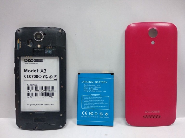 Оголошення DOOGEE X3 (1800 mAh) Б/У