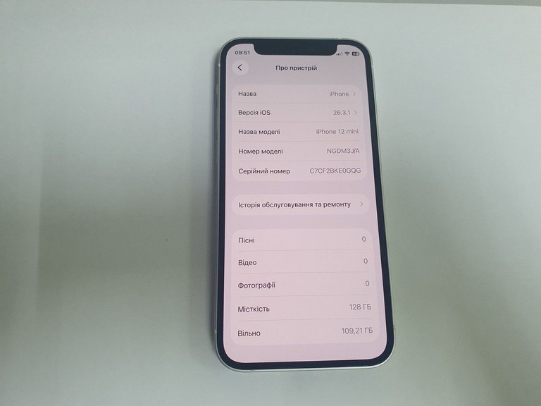 Купити Apple iPhone 12 mini 128GB (PRODUCT)RED Б/У