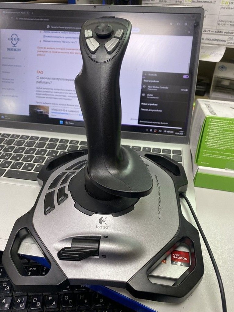 Дешево Logitech Extreme 3D Pro з ломбарду
