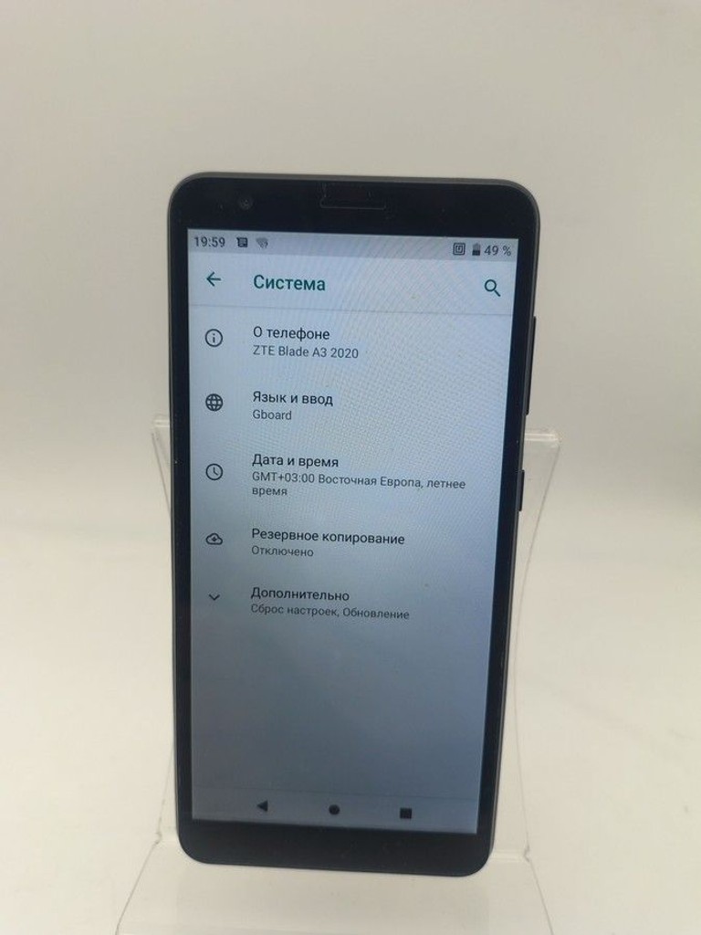 Объявление Zte Blade A3 2020 1/32GB Blue Б/У