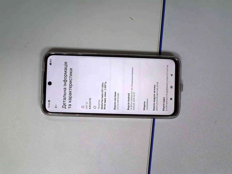 Дешево Xiaomi Redmi 13 6/128GB Blue з ломбарду