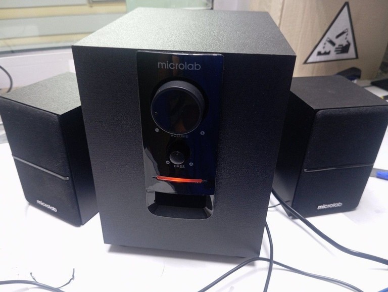 Оголошення Microlab M-106 Black Б/У