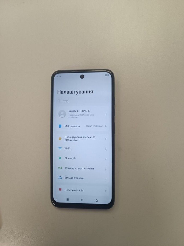 Оголошення Tecno spark go 1 kl4 4/128gb Б/У