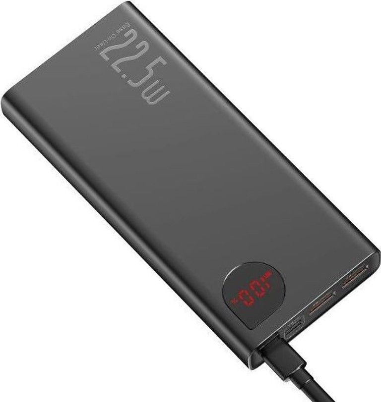 Купити 20000 mAh 22.5W Power Bank Baseus Adaman Портативний Акумулятор Зовнішній Акумулятор повербанк Б/У