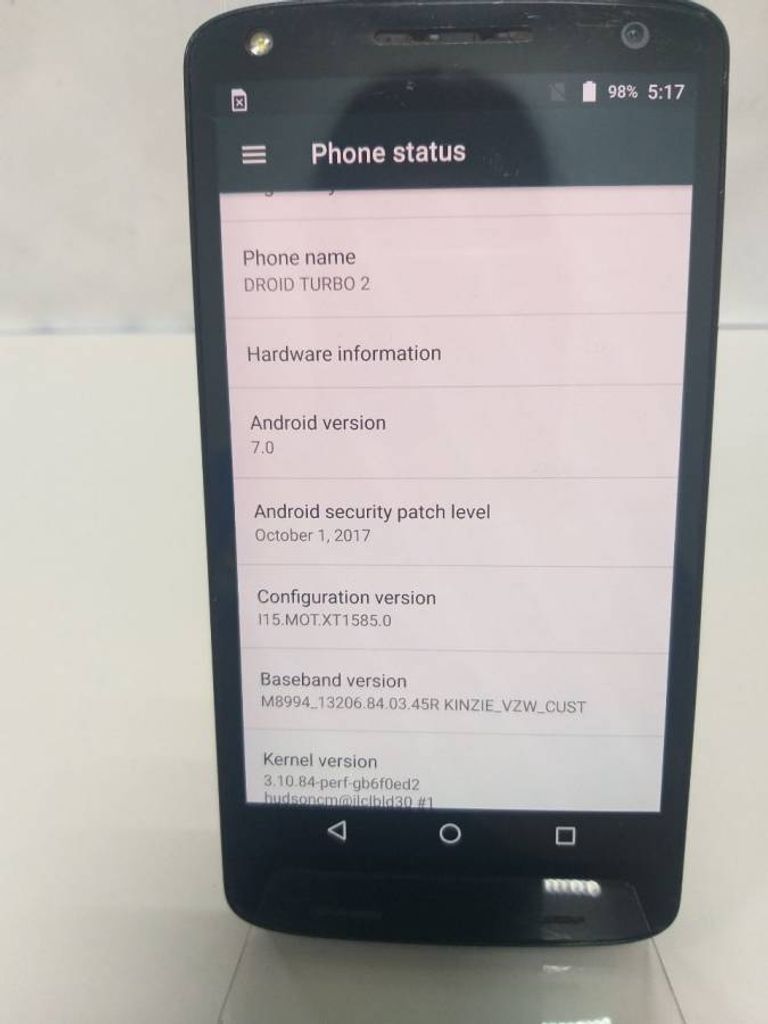 Motorola xt1585 droid turbo 2 32gb