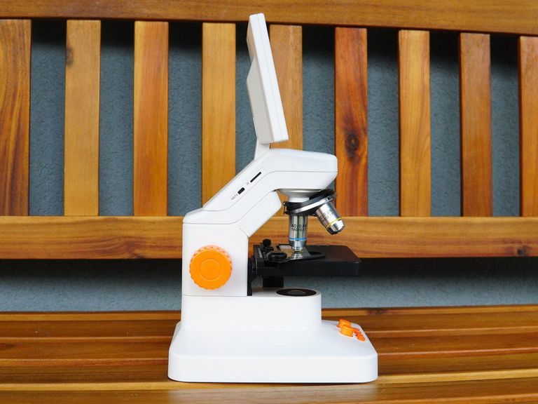 Мікроскоп MT3-2 для дітей та дорослих, цифровий мікроскоп 40X-1200X із 7-дюймовим екраном, професійною металевою 3D-платформою. Код:null. Зображення 5