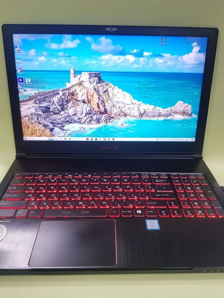 Купити Msi 15/core i7 7700hq ddr3/16gb ddr4/hdd 1000 gb/ssd 120 gb/geforce gtx1060 6gb Б/У